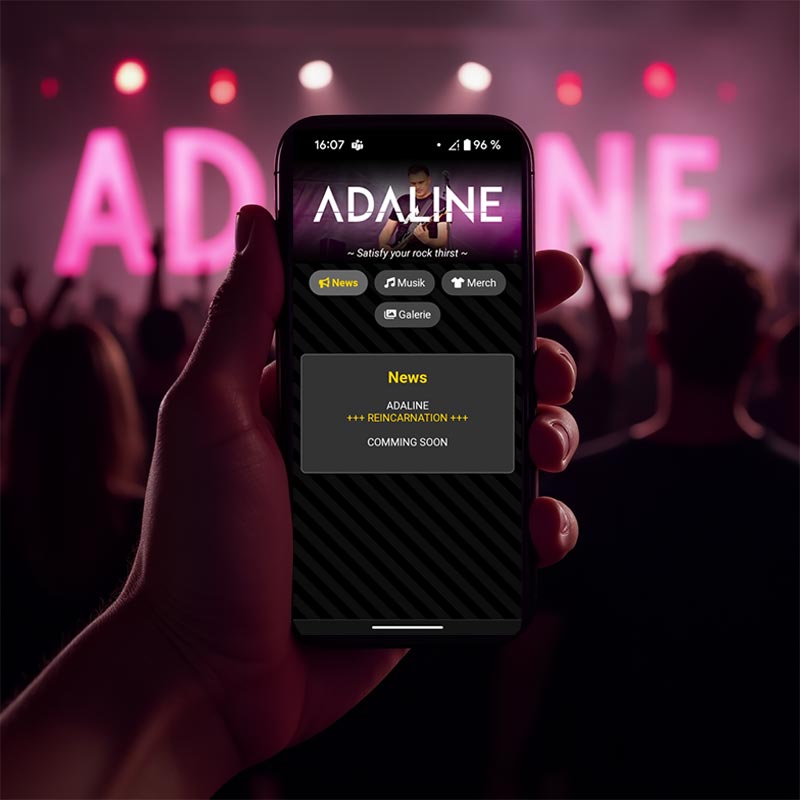 ADALINE Rockband App Preview